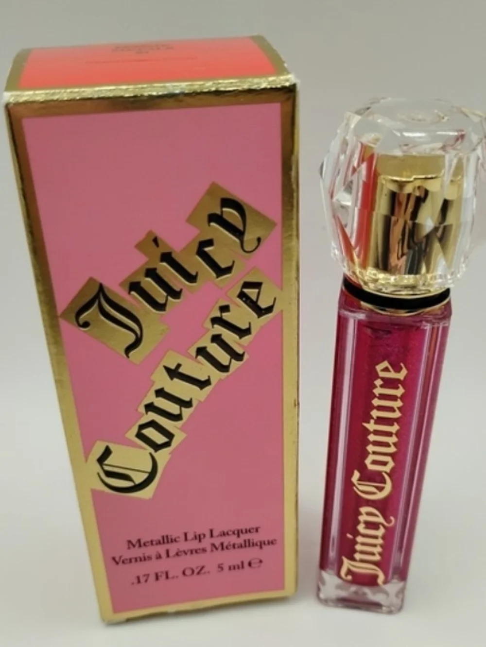 Juicy Couture Metallic Lip Lacquer- Femme Metale (01)